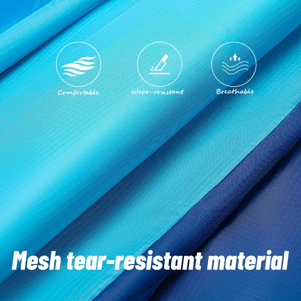 Sand-proof Outdoor Mat This Beach Mat Accommodates 4-6 Adults, Featuring Lightweight Sand Resistance Perfect for Picnics Travel